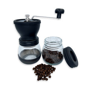 Kit Café Gourmet - Moedor Manual De Grãos + Cafeteira Prensa 600ml