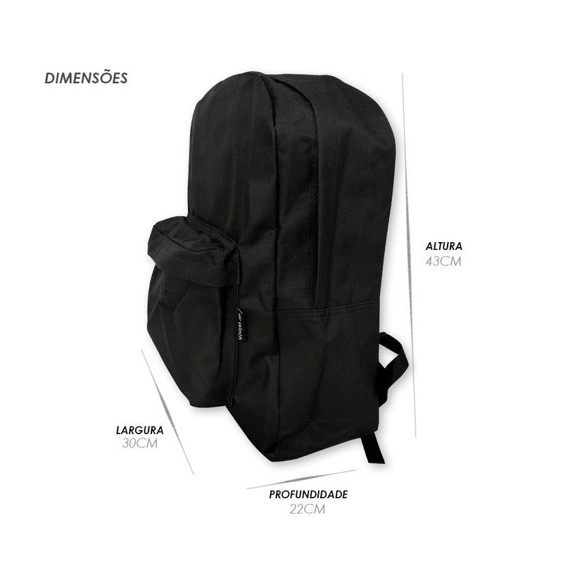 Mochila Preta All Black