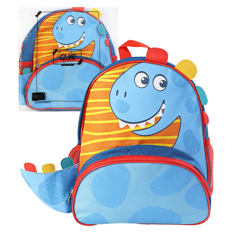 Mochila de Costas Dino - Azul